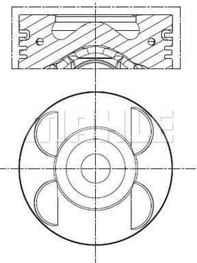 Piston 001 PI 00105 000