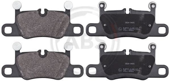 Brake Pad Set, disc brake 35224