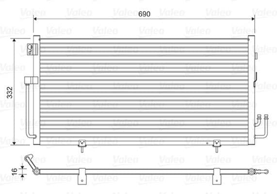 Condenser, air conditioning 814063