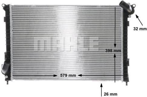 Radiator, engine cooling BEHR CR 984 000S - image 15