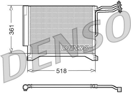 Condenser, air conditioning DCN05100
