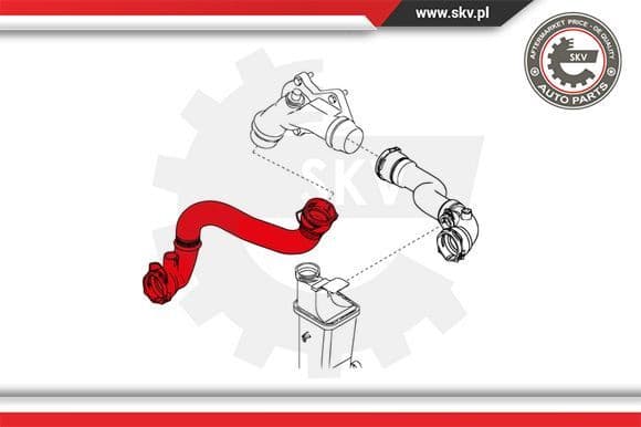 Radiator Hose 24SKV266 - image 4