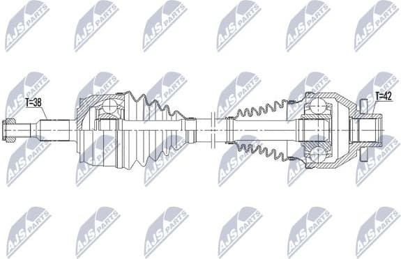 Drive Shaft NPW-VW-139 - image 4