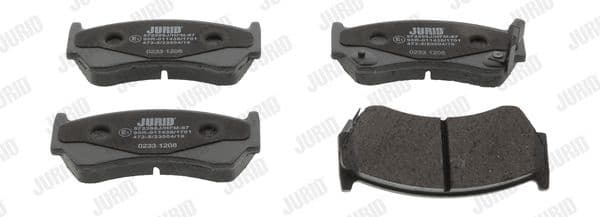 Brake Pad Set, disc brake 572396J - image 2