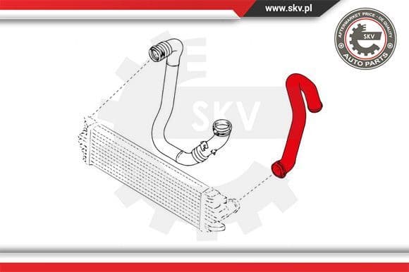 Charge Air Hose 24SKV987 - image 3