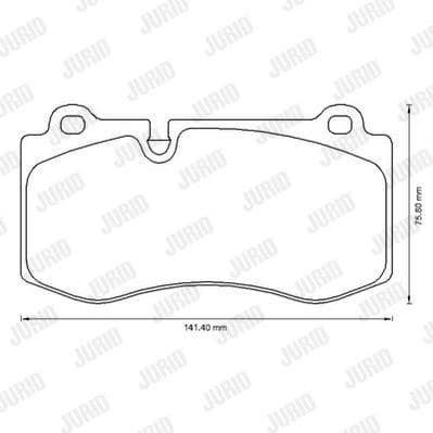 Brake Pad Set, disc brake 573178J