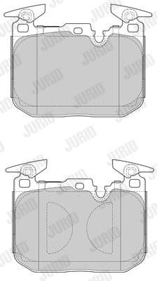 Brake Pad Set, disc brake 573602J