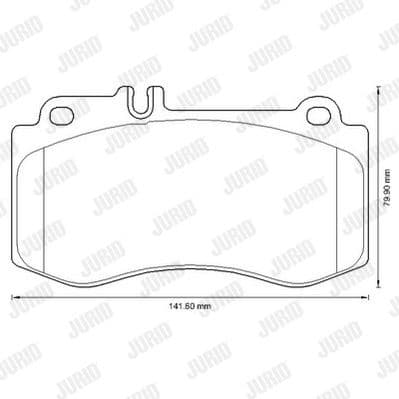 Brake Pad Set, disc brake 573344J - image 2