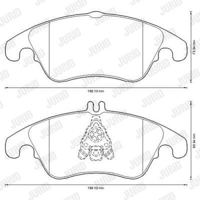 Brake Pad Set, disc brake 573291J - image 2