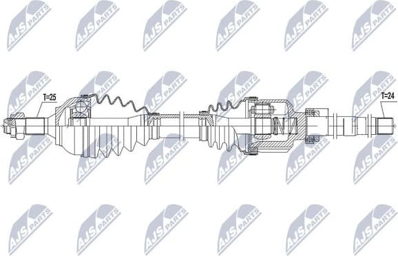 Drive Shaft NPW-CT-111