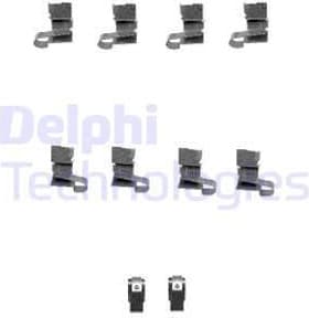 Accessory Kit, disc brake pad LX0432