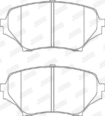 Brake Pad Set, disc brake 573639J