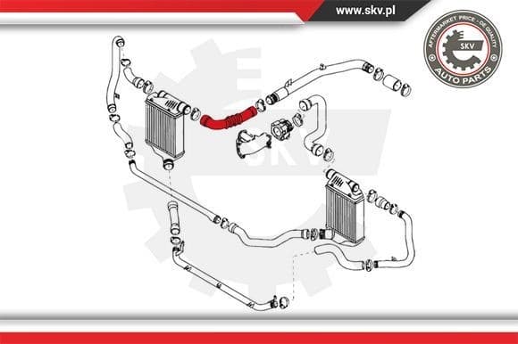 Charge Air Hose 24SKV135 - image 4