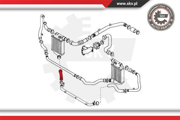Charge Air Hose 24SKV182 - image 4
