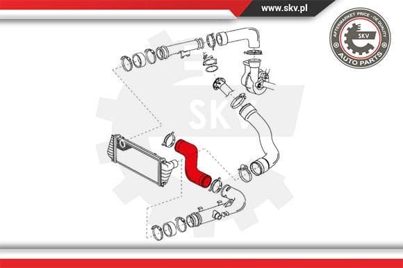 Charge Air Hose 24SKV064 - image 3