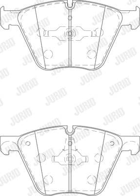 Brake Pad Set, disc brake 573457J