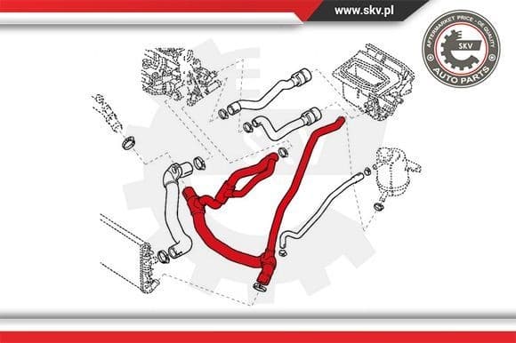 Radiator Hose 24SKV337 - image 4