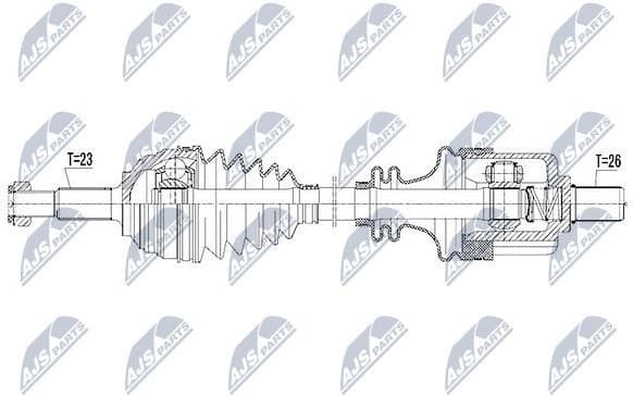 Drive Shaft NPW-RE-105 - image 4