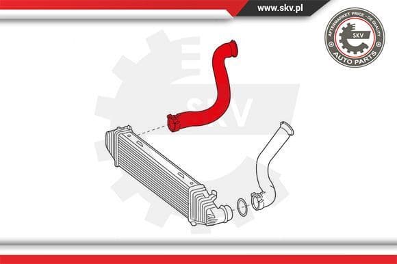 Charge Air Hose 43SKV111 - image 3