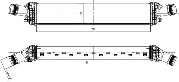 Charge Air Cooler 309048