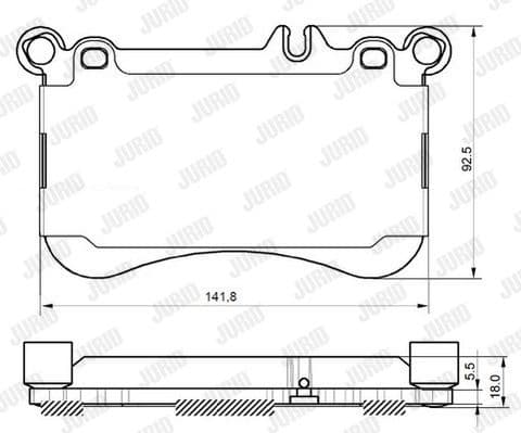 Brake Pad Set, disc brake 573356J - image 2