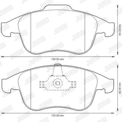Brake Pad Set, disc brake 573273J - image 2