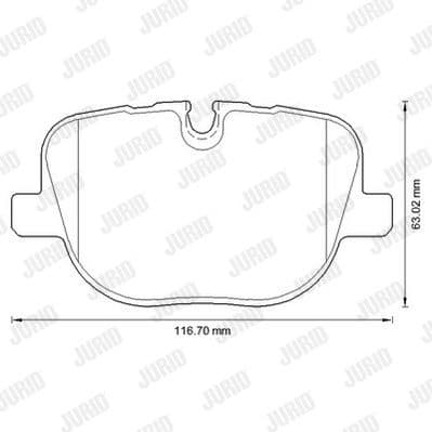 Brake Pad Set, disc brake 573342J