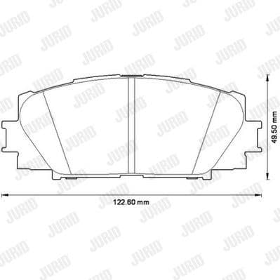 Brake Pad Set, disc brake 572578J - image 2
