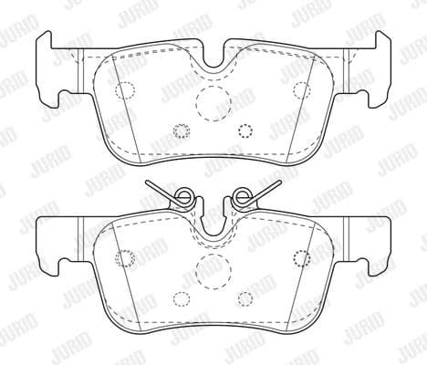 Brake Pad Set, disc brake 573767J