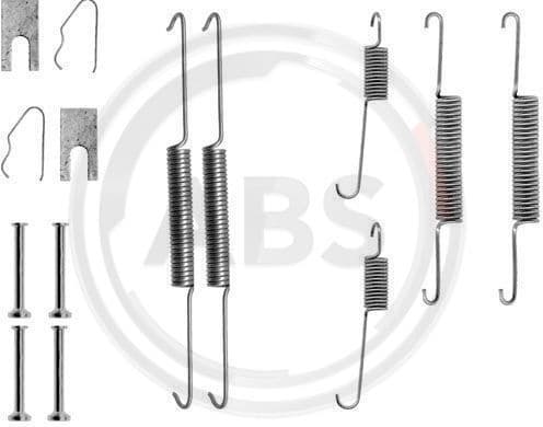 Accessory Kit, brake shoes 0645Q