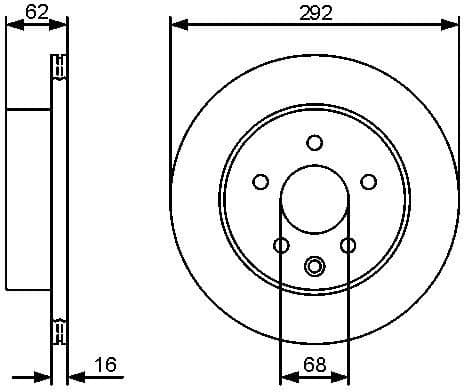Brake Disc 0986479C12 - image 5