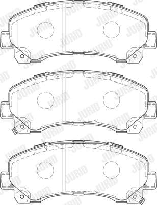 Brake Pad Set, disc brake 573467J - image 2