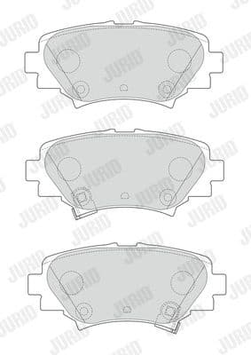 Brake Pad Set, disc brake 573614J - image 2