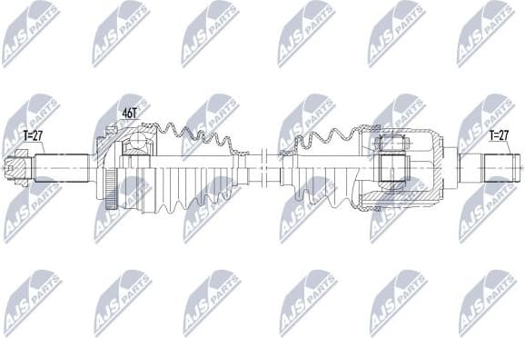 Drive Shaft NPW-KA-366 - image 4