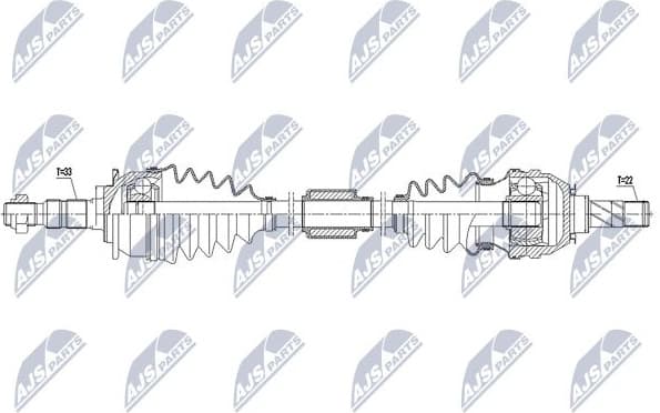 Drive Shaft NPW-PL-105 - image 4