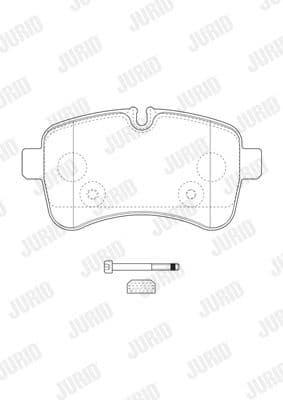 Brake Pad Set, disc brake 2923209560