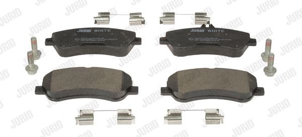 Brake Pad Set, disc brake Jurid White Low Dust 573321JC - image 2