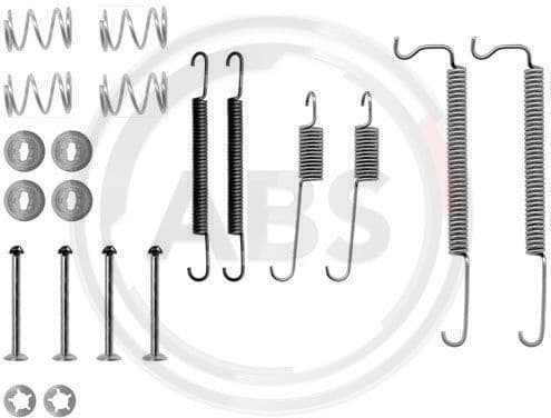 Accessory Kit, brake shoes 0629Q