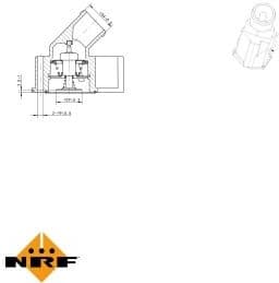 Thermostat, coolant EASY FIT 725115