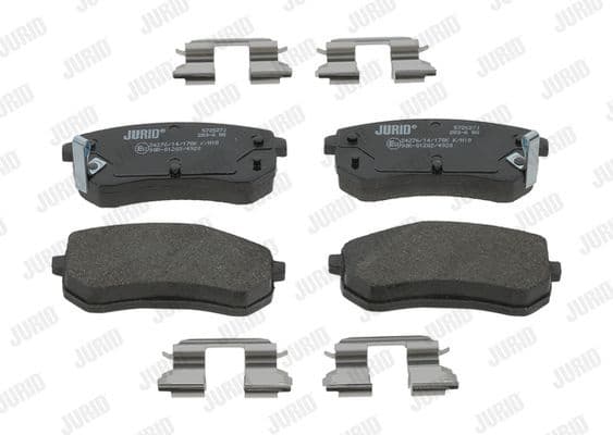 Brake Pad Set, disc brake 572527J - image 2