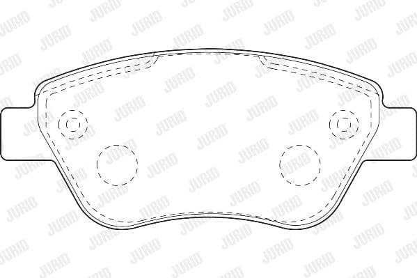 Brake Pad Set, disc brake 573170J