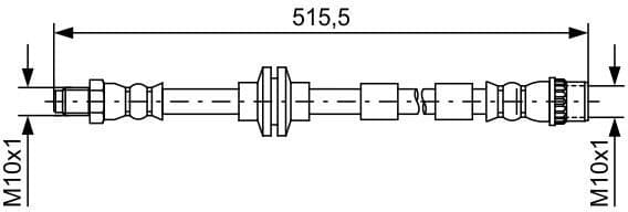 Brake Hose 1 987 481 733