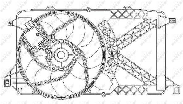 Fan, engine cooling 47264