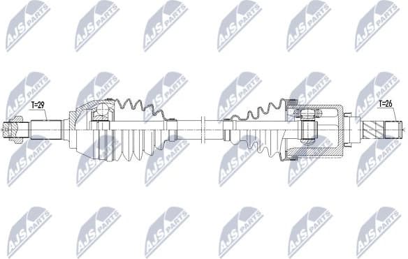 Drive Shaft NPW-NS-090 - image 4