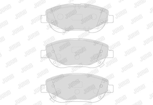 Brake Pad Set, disc brake 573631J