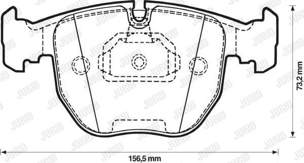 Brake Pad Set, disc brake 571873J - image 2