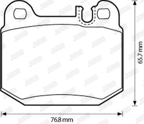 Brake Pad Set, disc brake 573147J