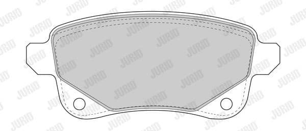 Brake Pad Set, disc brake 573660J