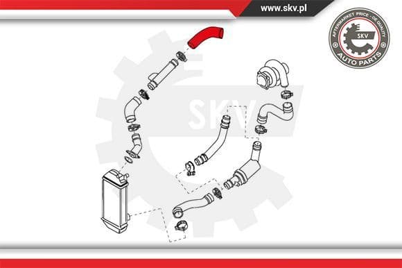 Charge Air Hose 24SKV090 - image 3