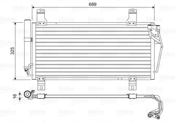 Condenser, air conditioning 814456